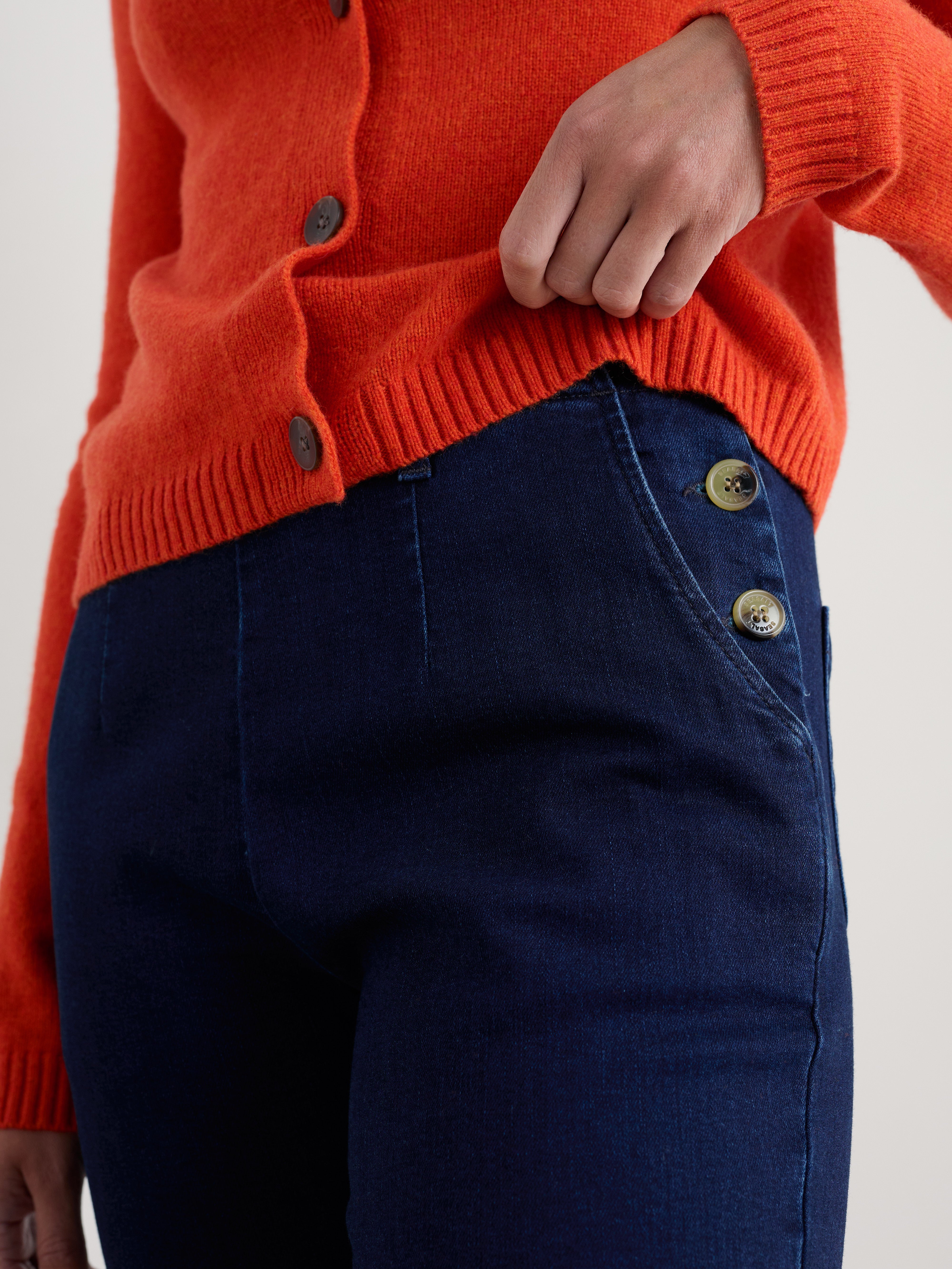 Seasalt Waterdance Trouser Dark Indigo Wash