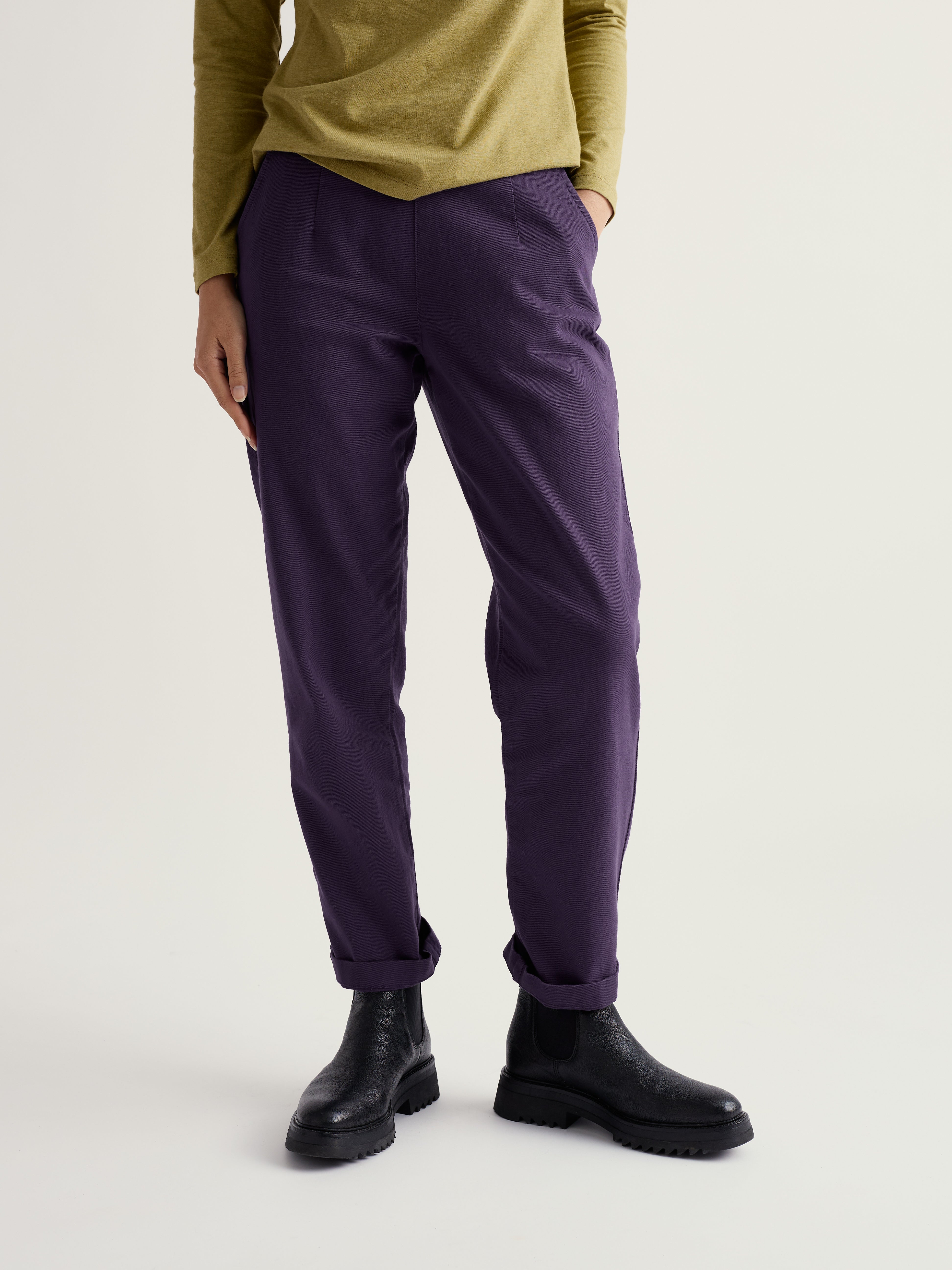 Seasalt Waterdance Trouser Dark Violet