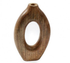 Mango Wood Oval Vase