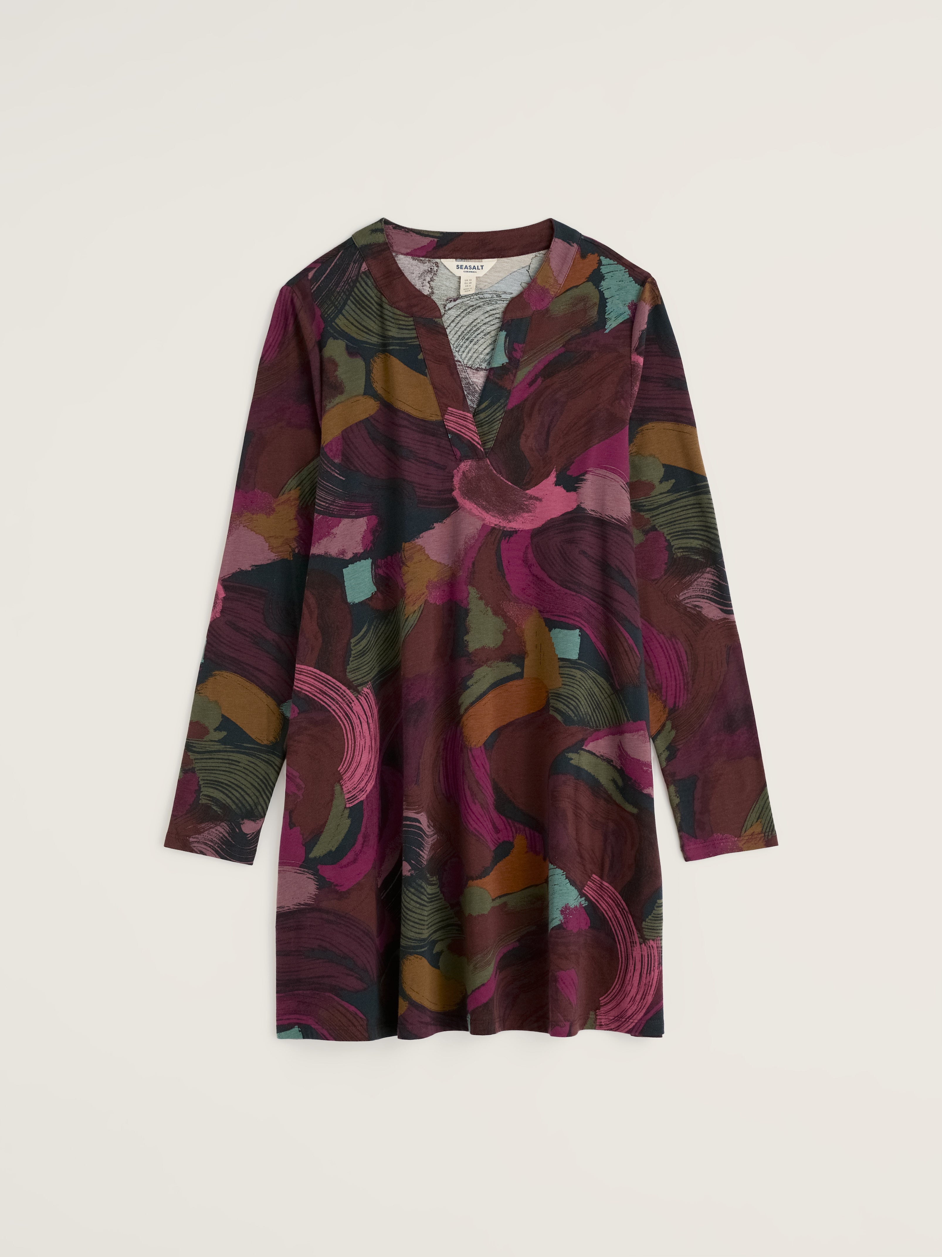 Seasalt Wreathe Tunic Lelant Abstract Inkwell
