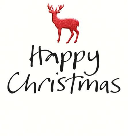 Happy Christma Deer By Lucilla Lavender