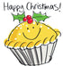 Happy Christmas Mince Pie By Lucilla Lavender