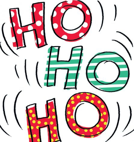 Ho Ho Ho Card By Lucilla Lavender