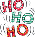 Ho Ho Ho Card By Lucilla Lavender