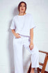 Cottonreal Triple Muslin PJ Set White