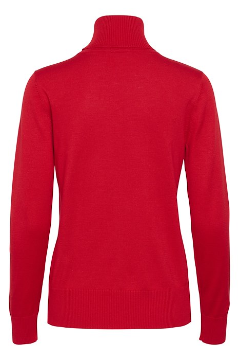 Saint Tropez Mila Rollneck Pullover Racing Red