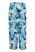 b.young Joella Crop Trousers Angel Blue Watercolor Mix