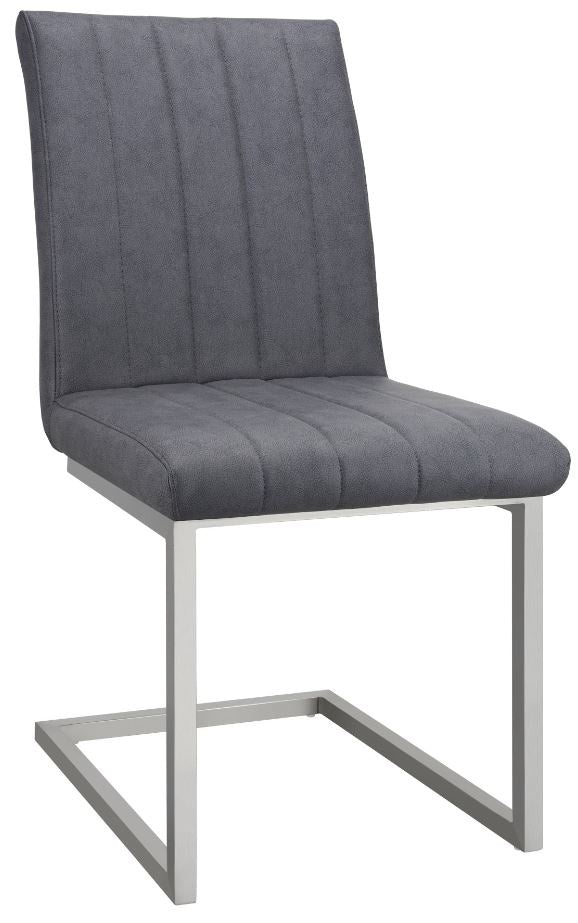 Sorrento Stitch Dark Grey Dining Chair