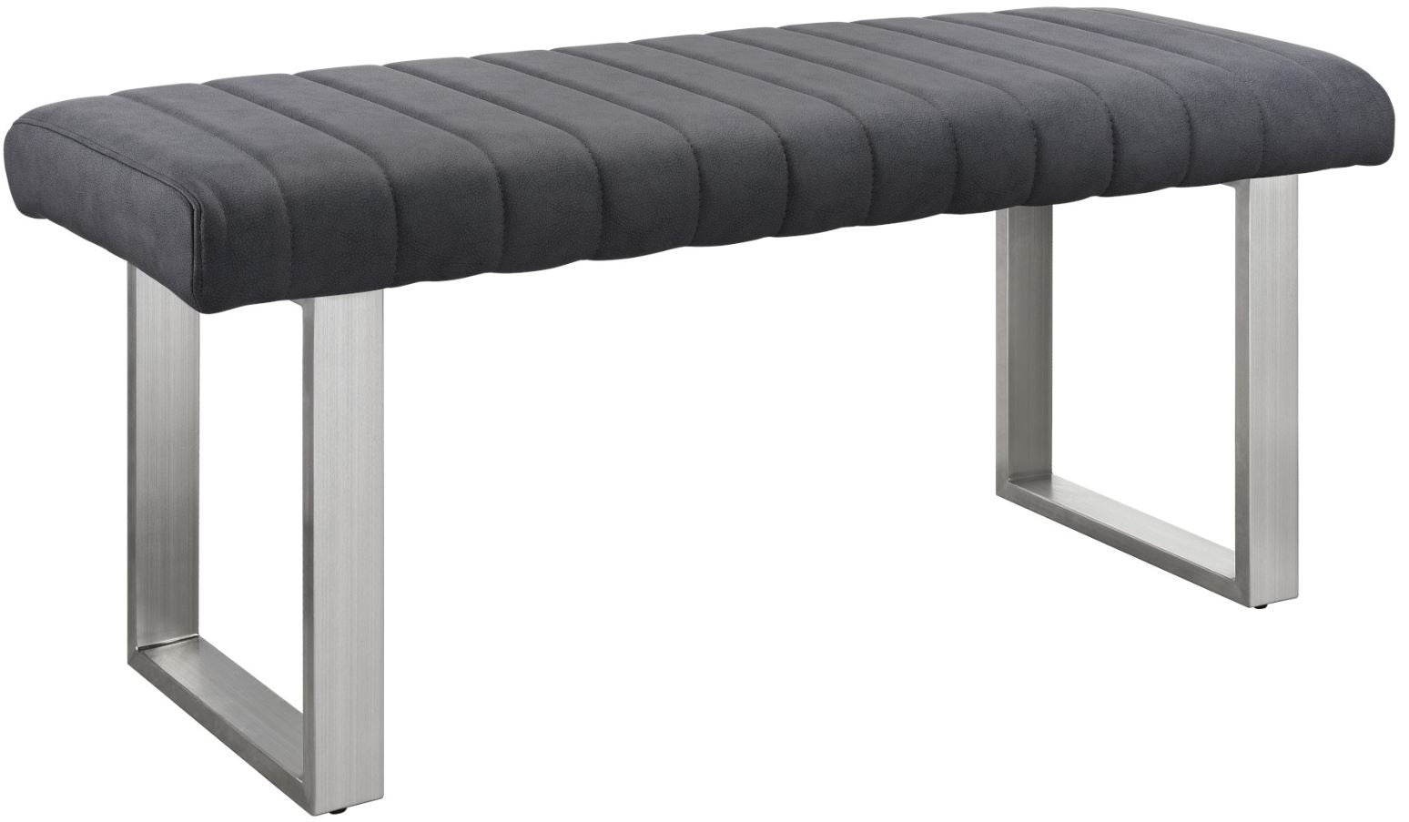 Sorrento Stitch Dark Grey Bench