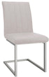 Sorrento Stitch Light Grey Dining Chair