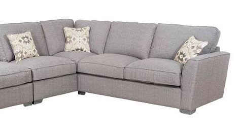 Pacific 2 Corner 2 Sofa Standard Back Fabric A and B