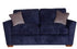 Pacific 2 Seater Sofa Bed With Deluxe Mattress Standard back Fabric AB
