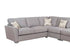 Pacific 2 Corner 2 Sofa Standard Back Fabric A and B