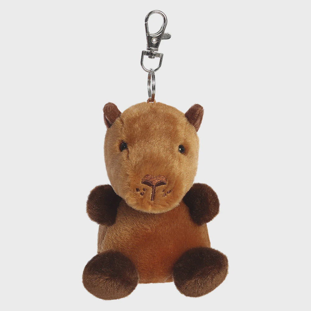 Aurora Palm Pals Sid Capybara Clip On 4 Inch