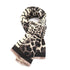 Pure Fashions Animal Prints Scarf Black
