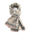 Pure Fashions Animal Prints Scarf Grey