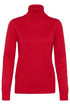 Saint Tropez Mila Rollneck Pullover Racing Red