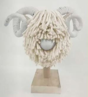 Highland Sheep Rams Head Large