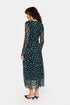 Saint Tropez Haliejade Dress Black Blurry Mini Blooms