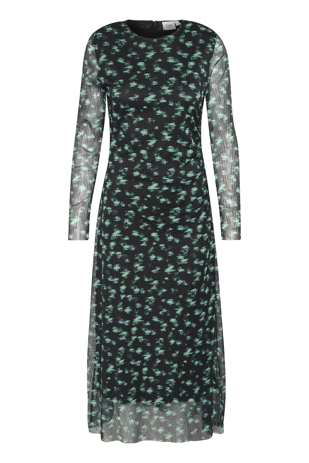 Saint Tropez Haliejade Dress Black Blurry Mini Blooms