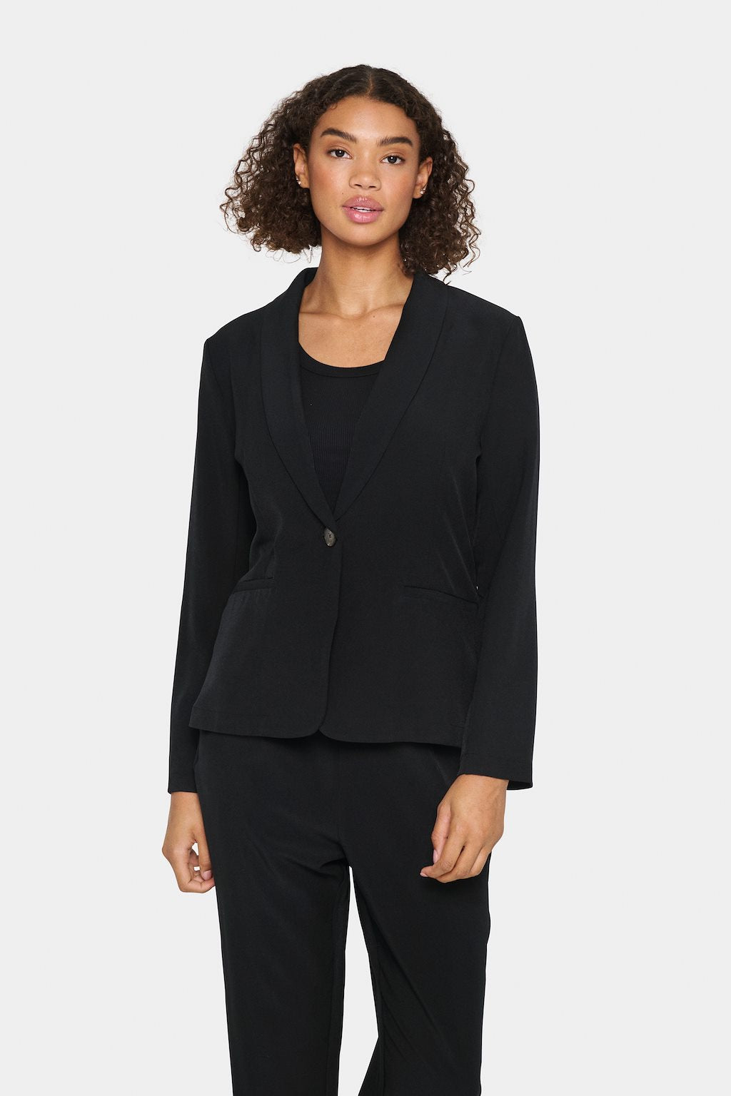 Saint Tropez Celest Blazer Black