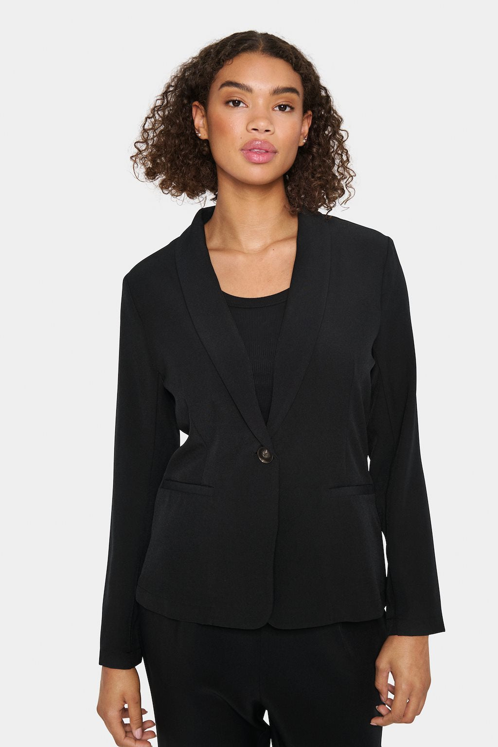 Saint Tropez Celest Blazer Black