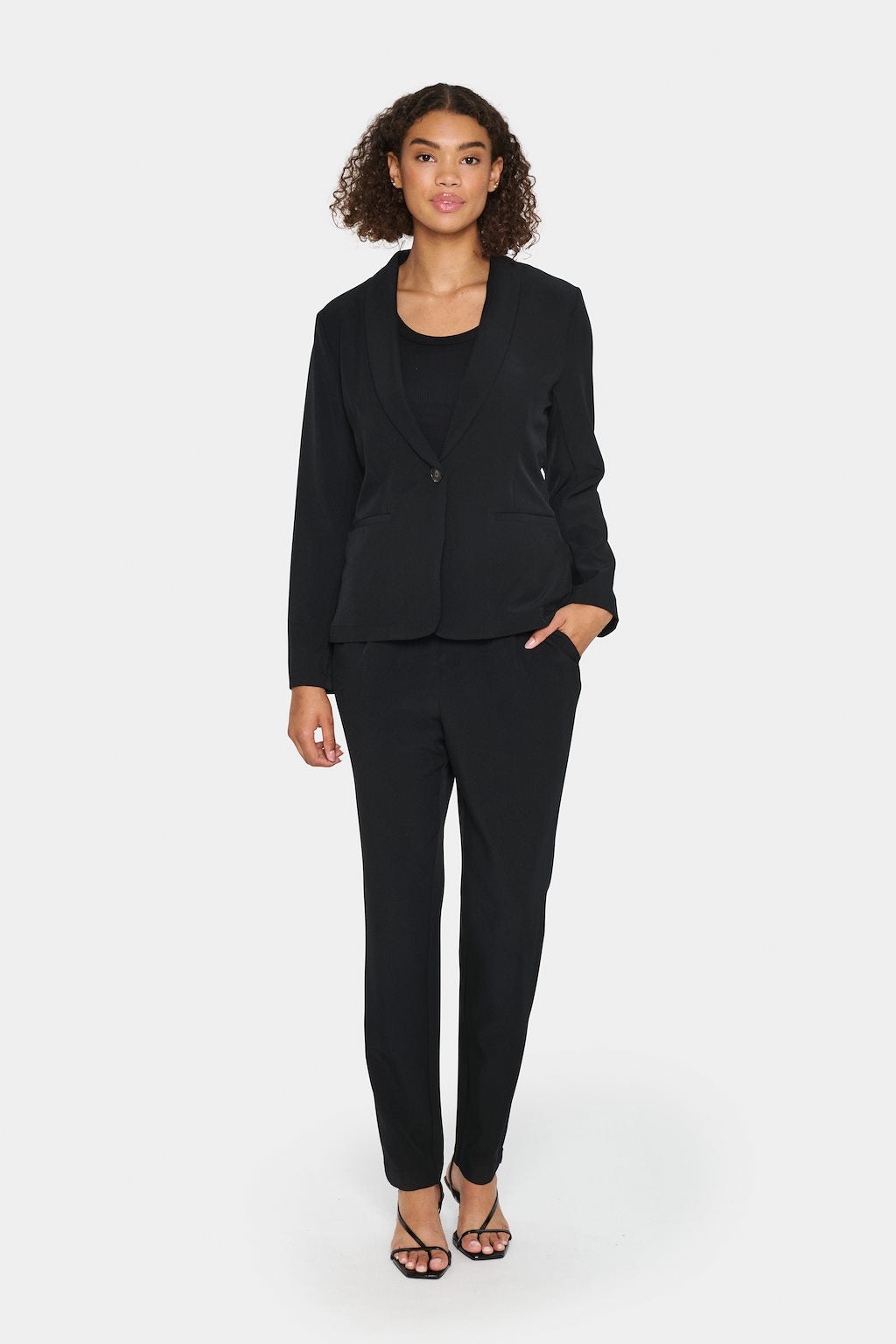 Saint Tropez Celest Blazer Black