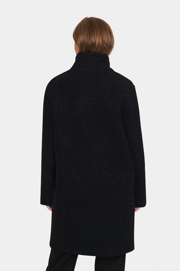 Saint Tropez Ferddy Coat Black