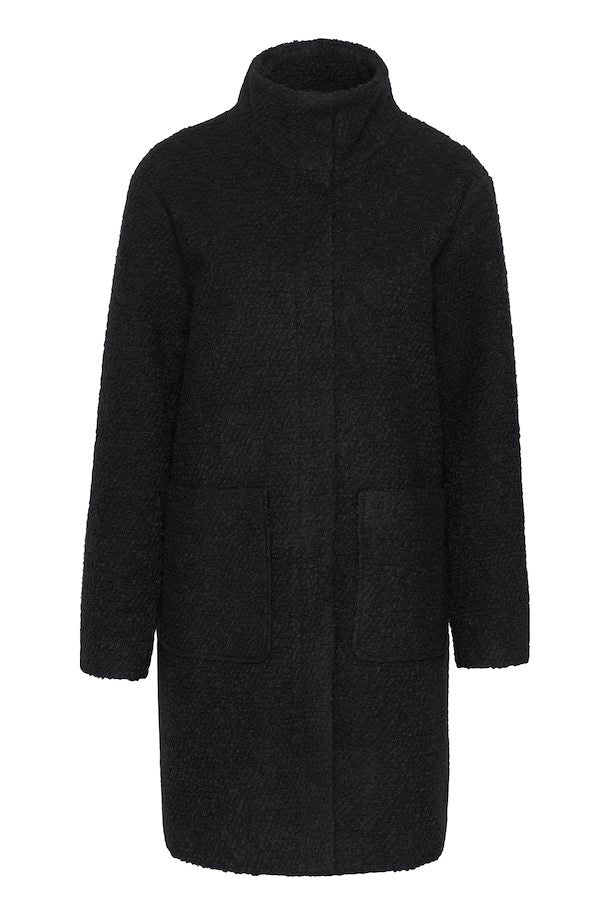 Saint Tropez Ferddy Coat Black