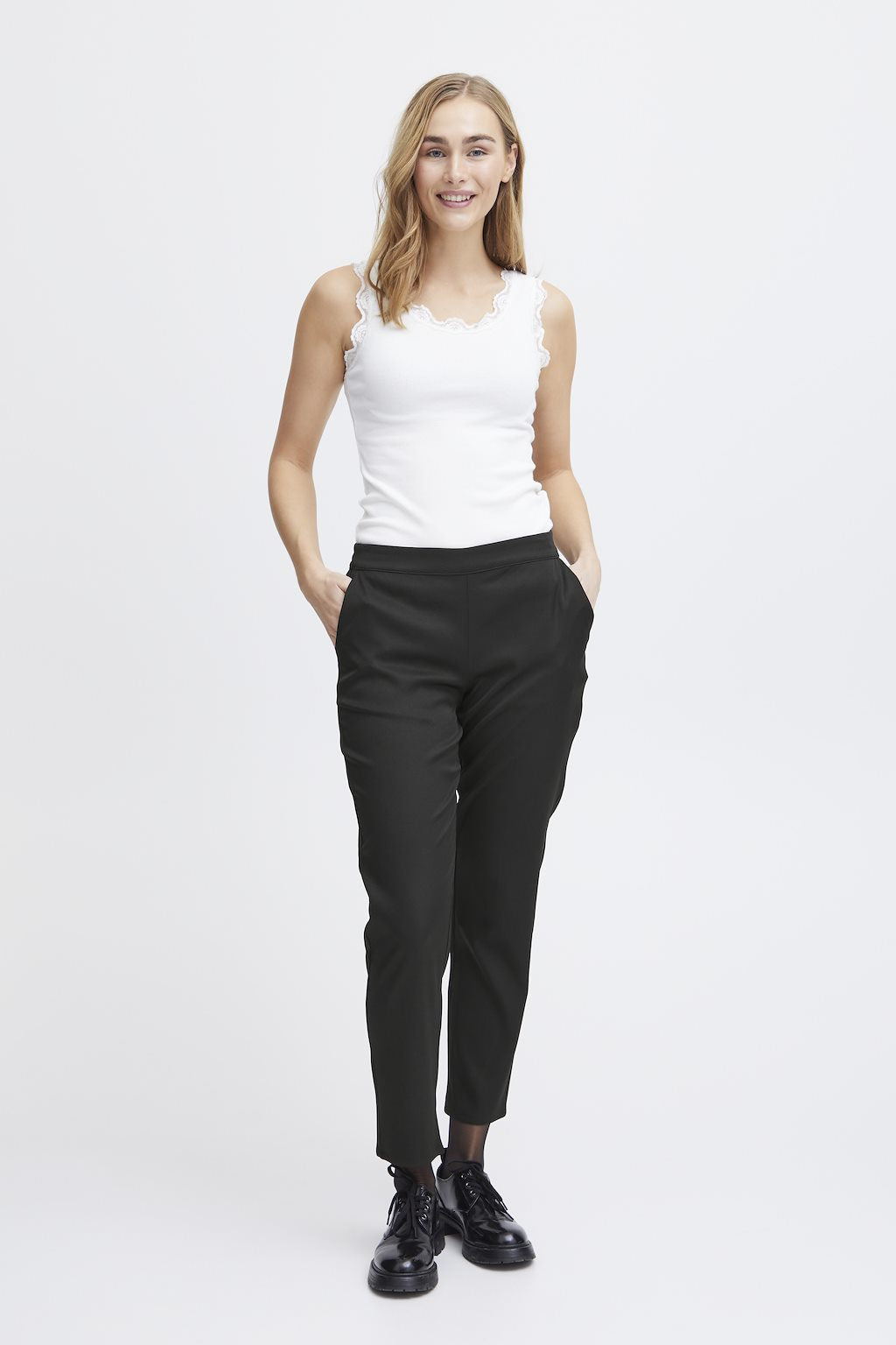 Fransa Pamila Trousers Black