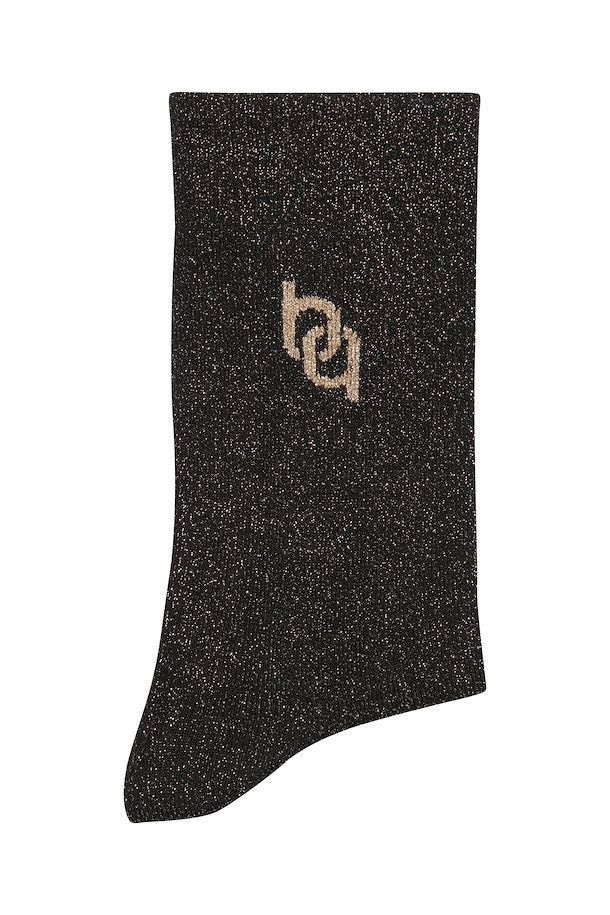 b.young Wli Glitter Socks Black Mix