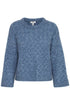 b.young Omhu Jumper Blue Horizon Melange