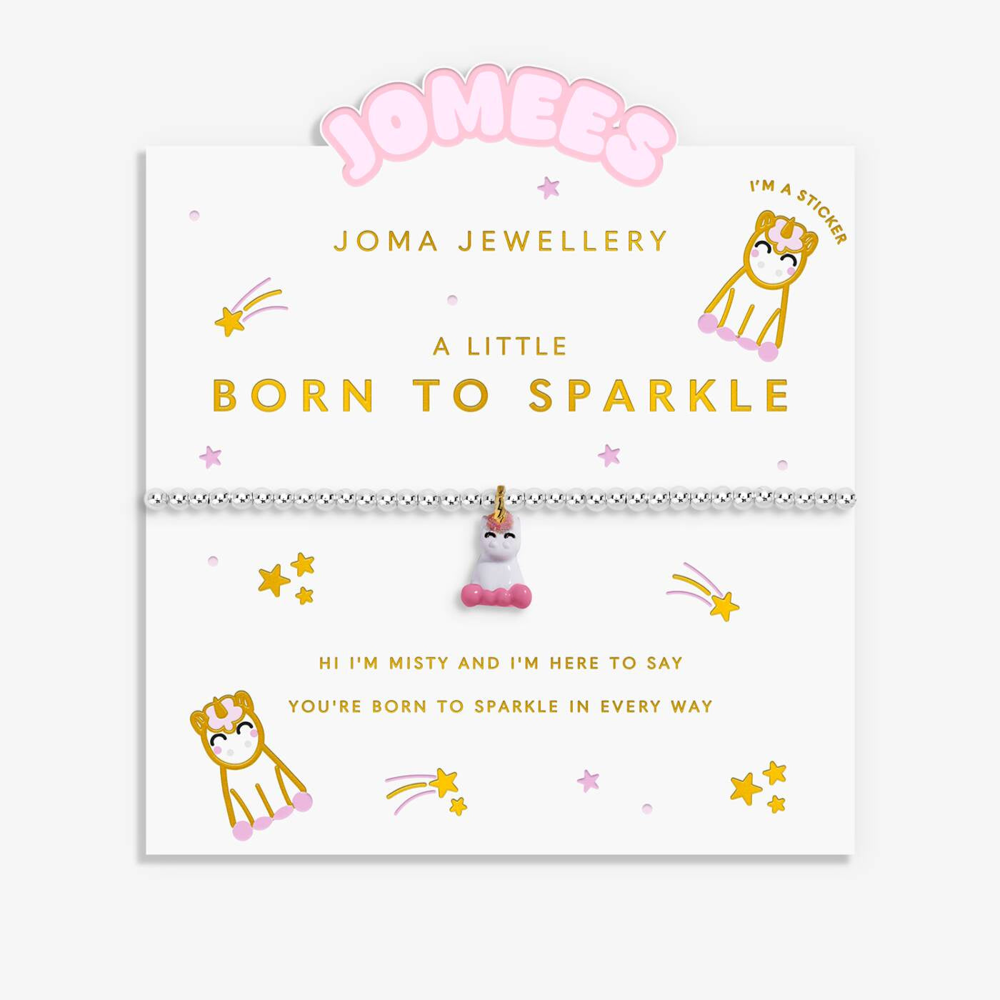 Joma Kids A Little Jomees Born To Sparkle Bracelet
