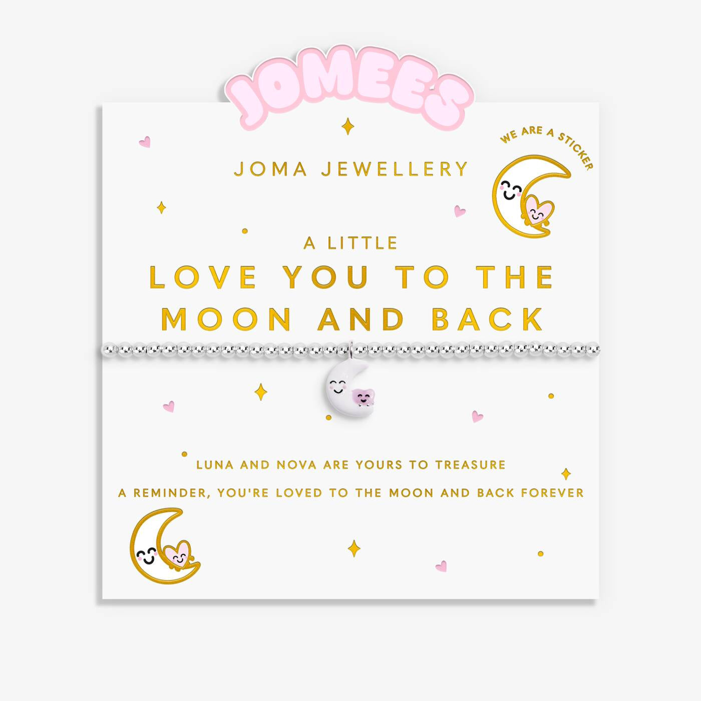 Joma Kids A Little Jomees Love You To The Moon & Back Bracelet