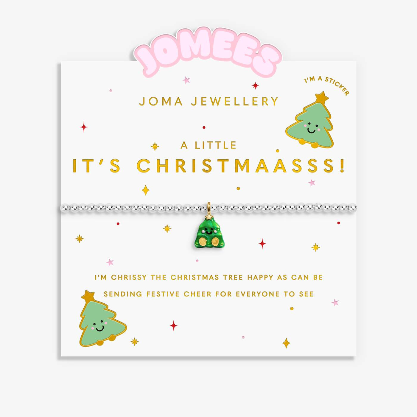 Joma Kids A Little Jomees It's Christmaasss! Bracelet