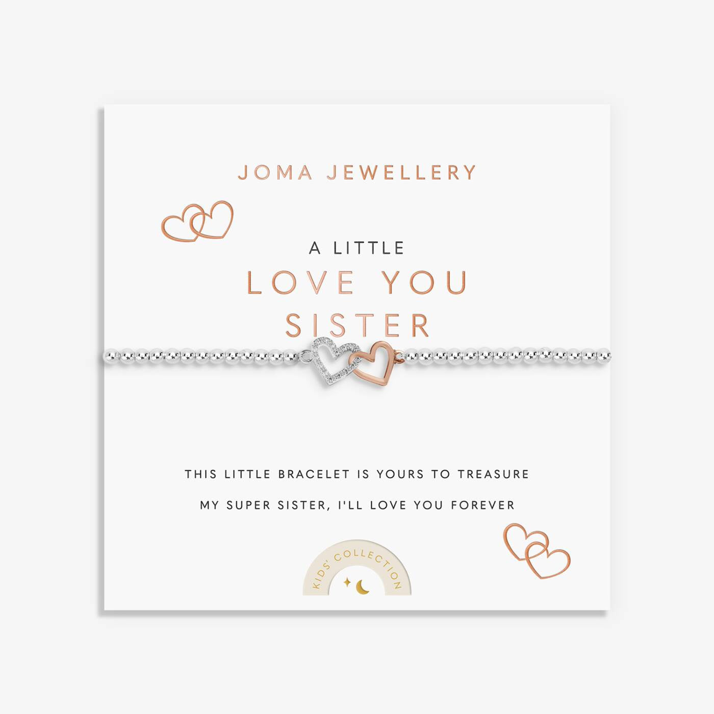 Joma Kids A Little Love You Sister Bracelet