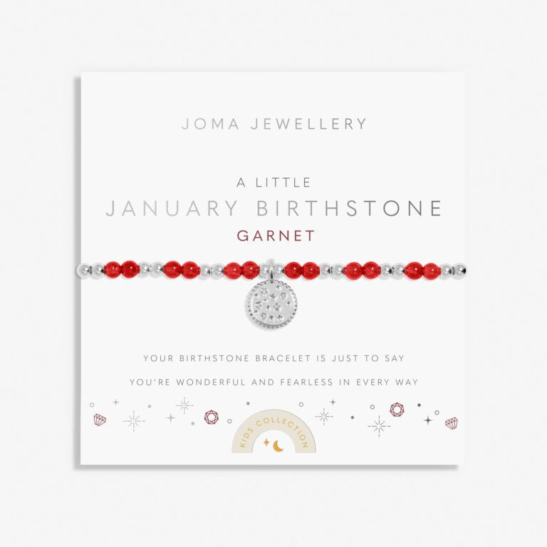 Joma Childen's Birthstone A Little January Bracelet