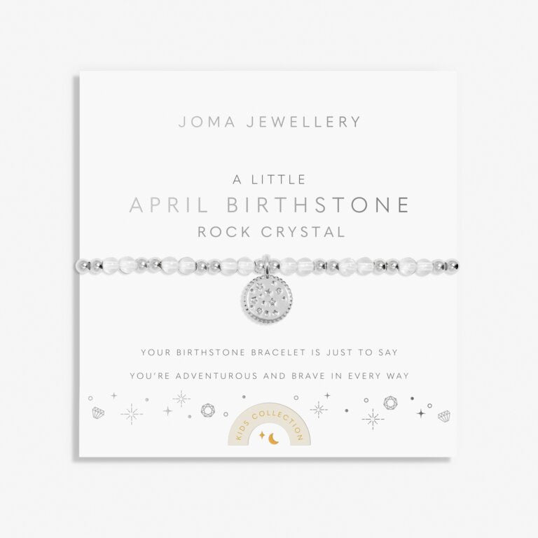 Joma Childen's Birthstone A Little April Bracelet