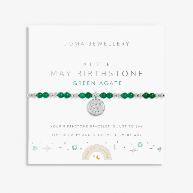 Joma Childen's Birthstone A Little May Bracelet