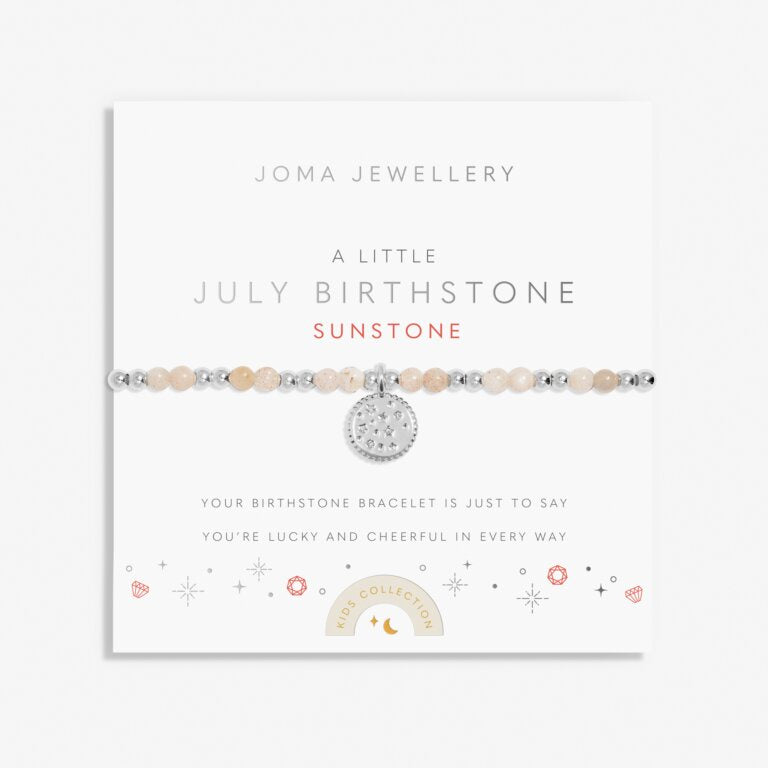 Joma Childen's Birthstone A Little July Bracelet