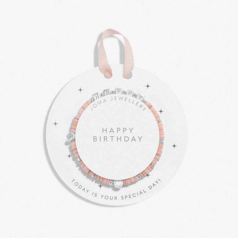 Joma Happy Little Moments Happy Birthday Children's Bracelet