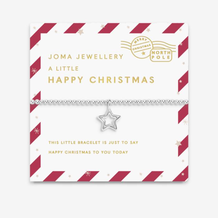Joma Stocking A Little Happy Christmas Childrens Bracelet Set