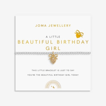 Joma Kids A Little Beautiful Birthday Girl Bracelet