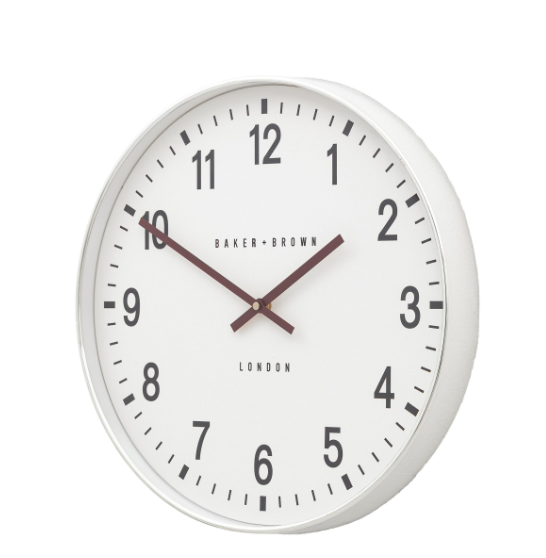 Thomas Kent Cambridge Chrome Wall clock