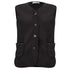 Amazing Woman Teddy Suede Gilet Charcoal