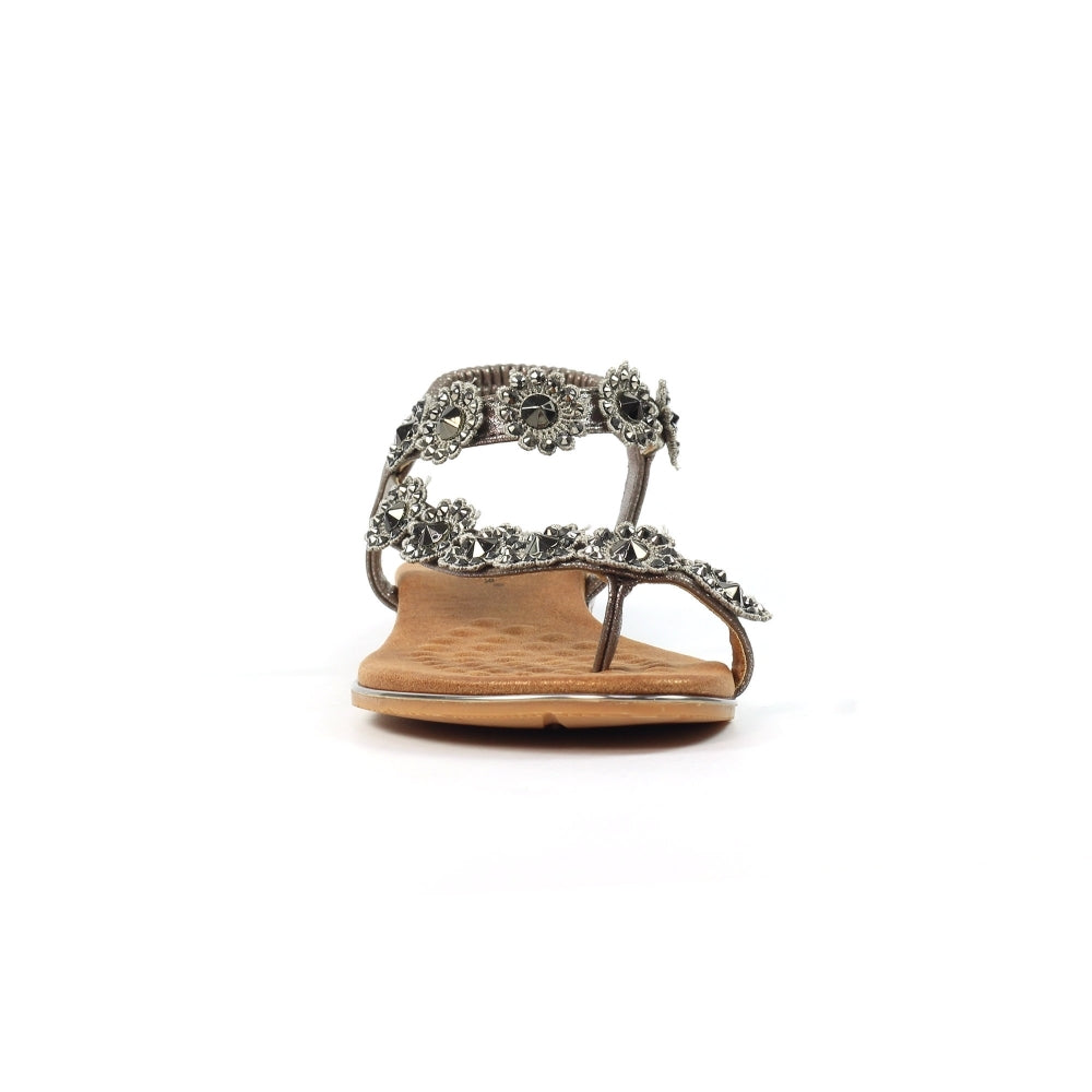 Lunar Charlotte II Pewter Sandal