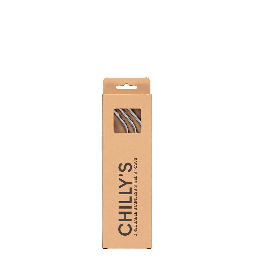 Chillys 3 Reusable Straws CBSTRAWNEW