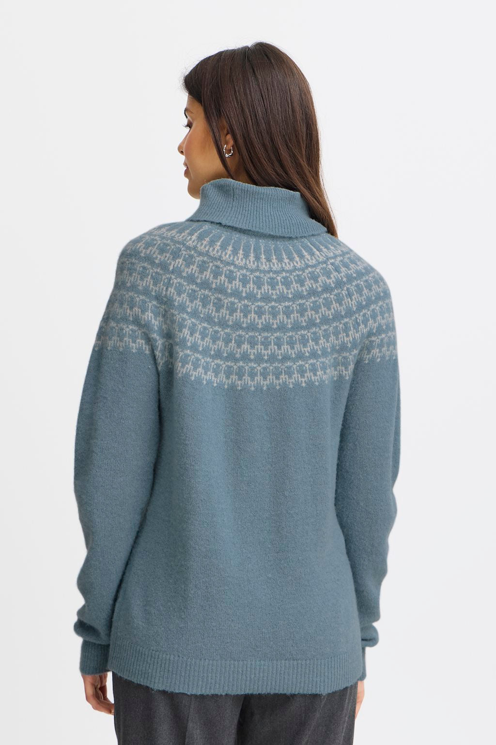 Fransa Isabella Pullover Citadel Mix