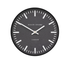 Thomas Kent Claremont Black Wall Clock