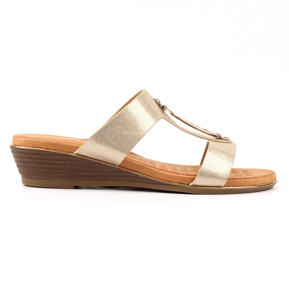 Lunar Claudia Gold Sandal